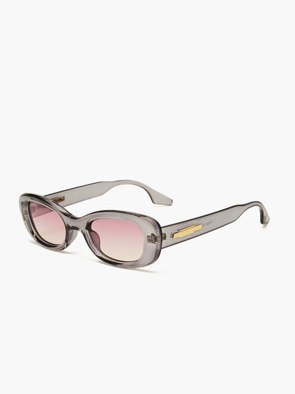 Crystal Color Frame Sunglasses