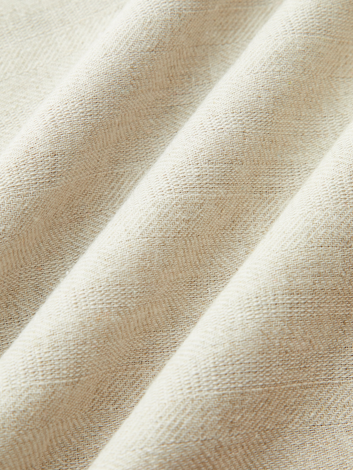 Linen Blend Wide-Leg Pants