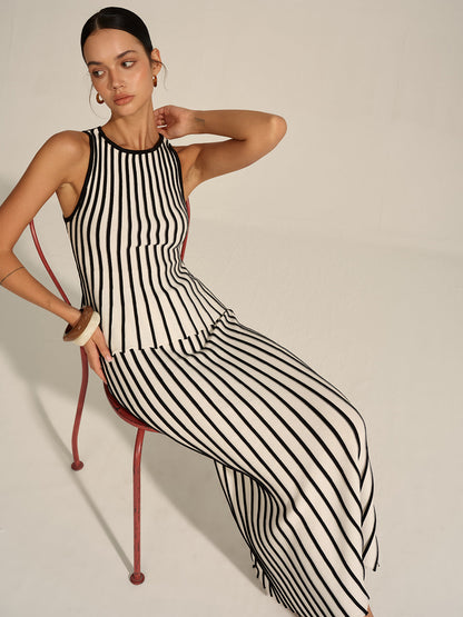 Striped Knit Co-ord Set