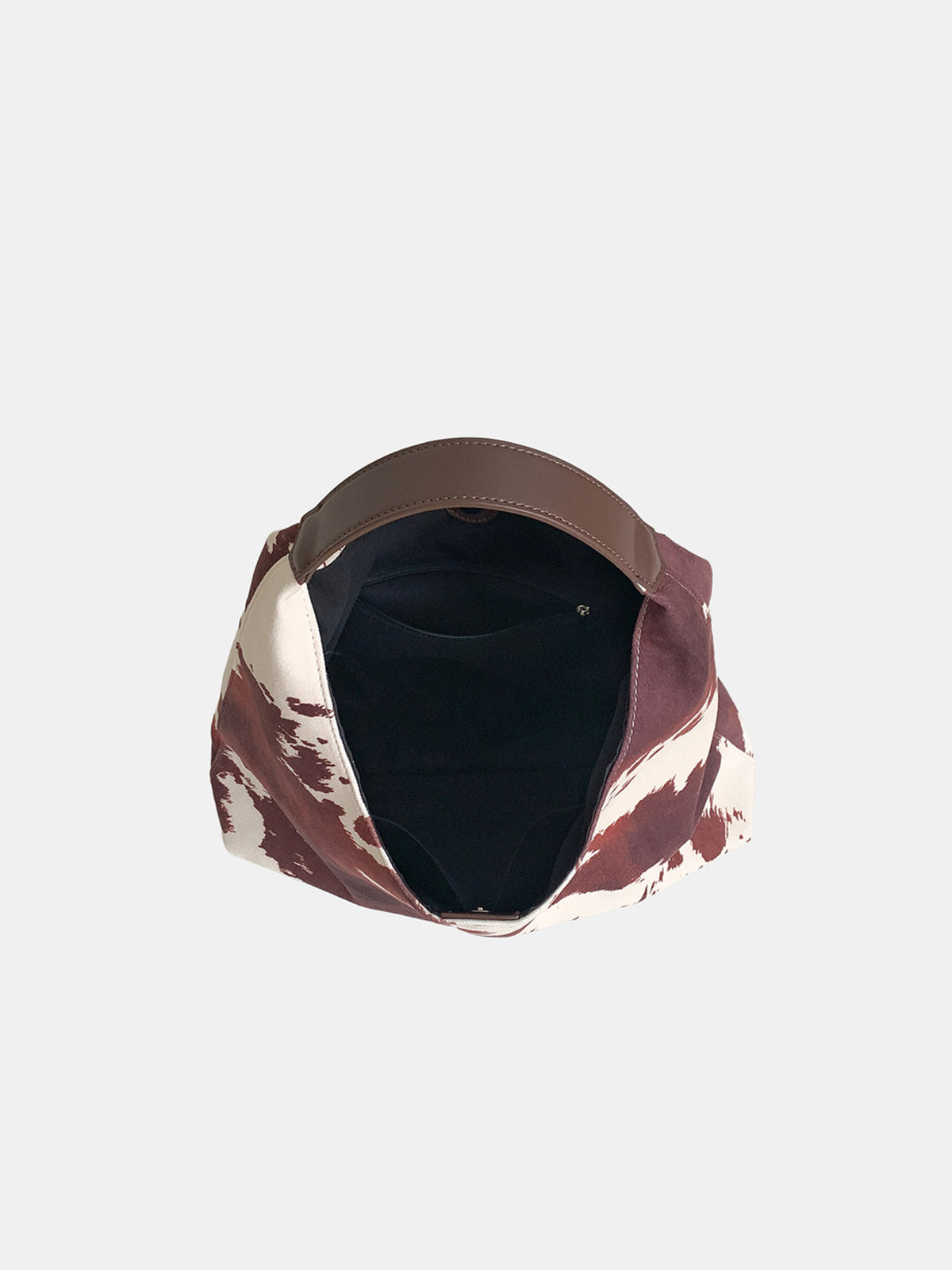 Cow Print Hobo Bag