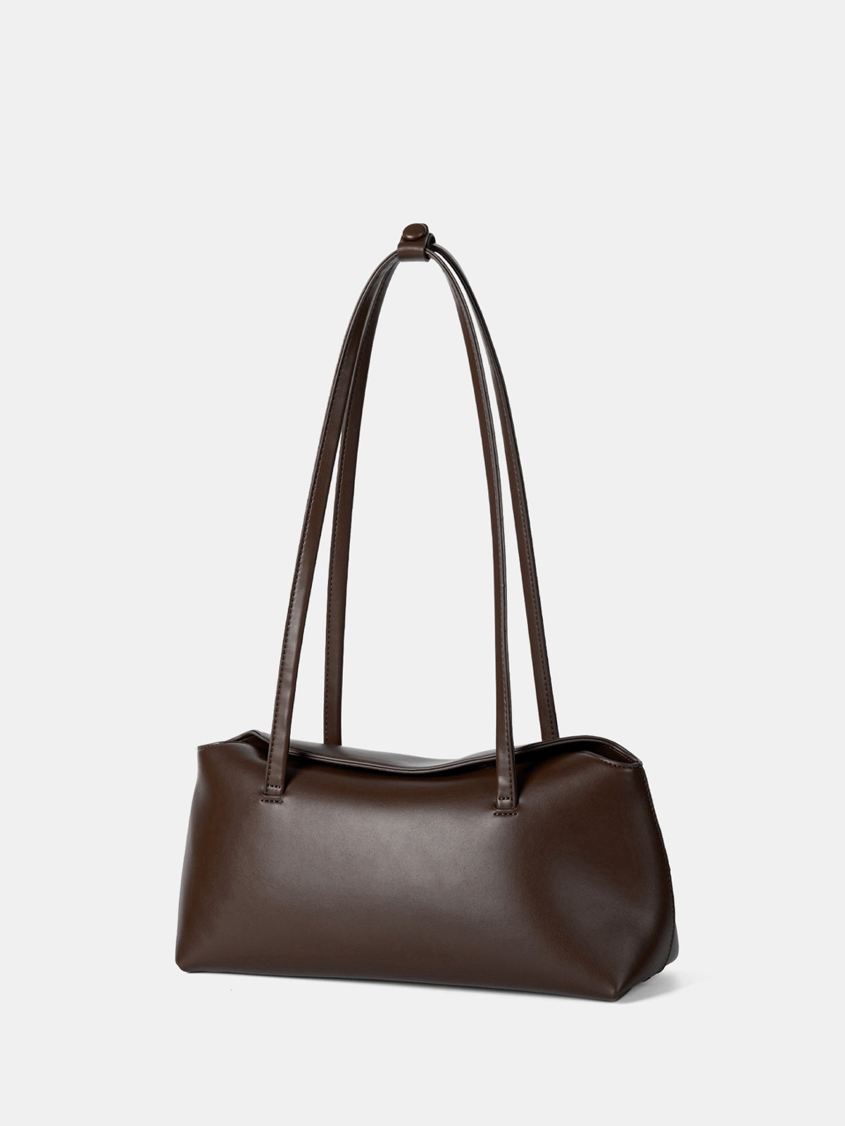 Structured Double-Strap Tote Bag