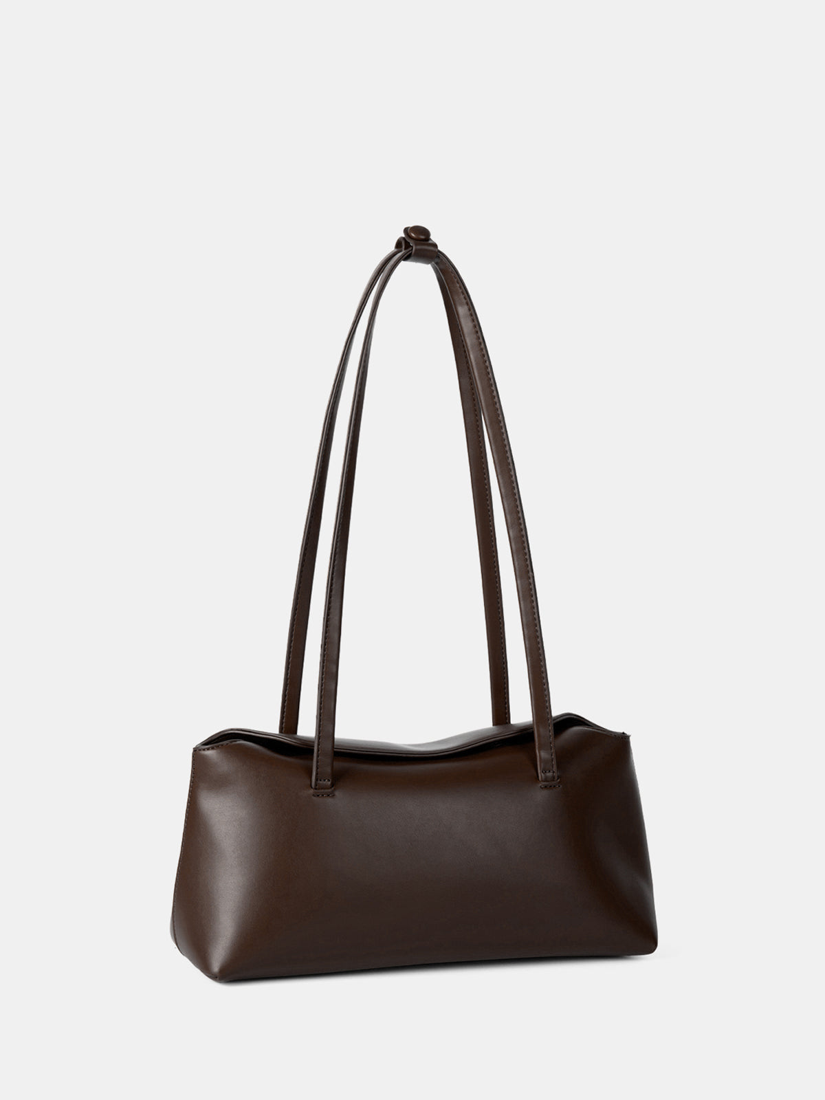 Structured Double-Strap Tote Bag