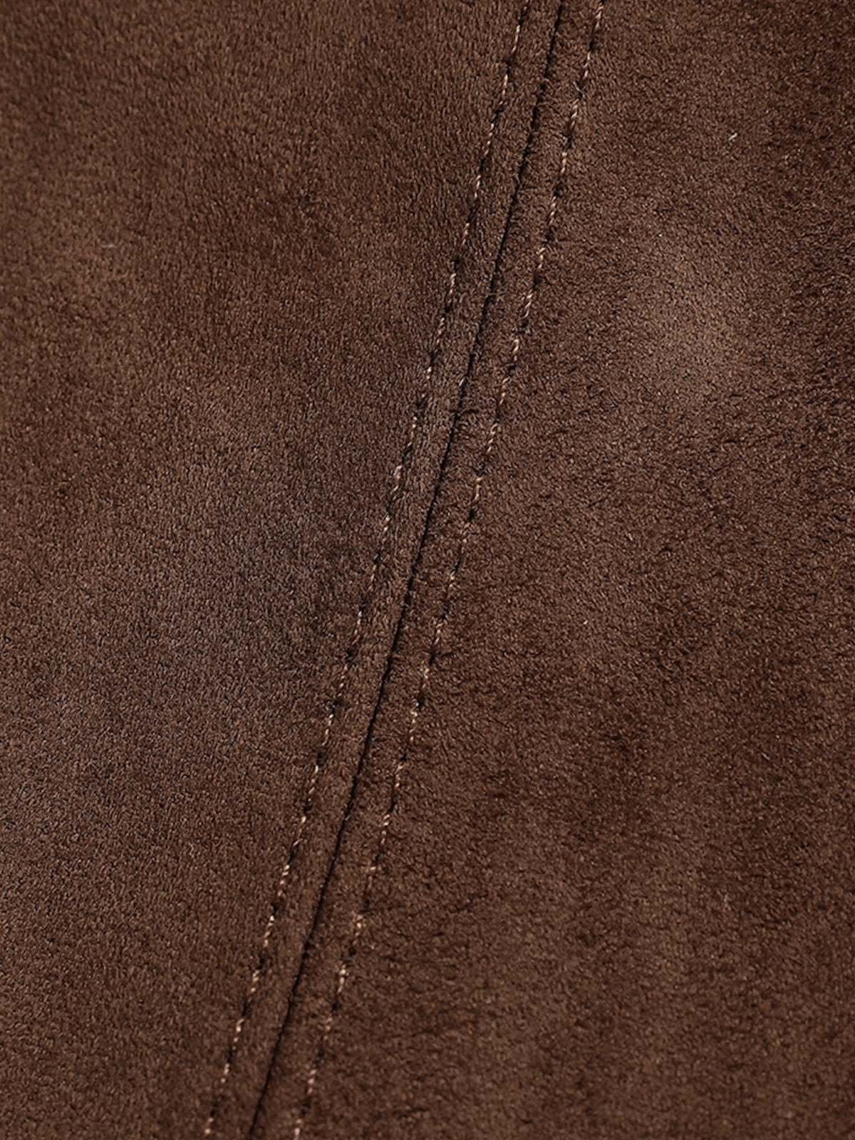 Suede Effect Large-Capacity Tote Bag