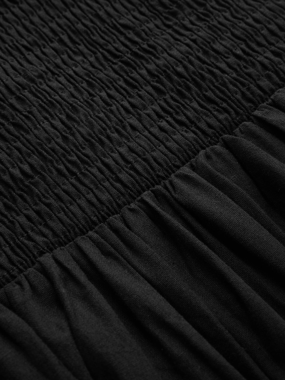 Cotton Sleeveless Pockets Cutout Long Dress