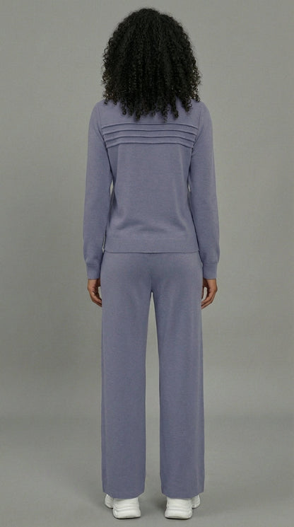 Serene Lounge Set – Soft Top & Drawstring Pants