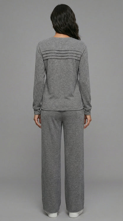 Serene Lounge Set – Soft Top & Drawstring Pants